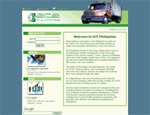Tablet Screenshot of ece.com.ph